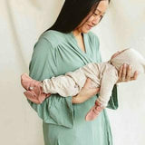 STAY ON 2-PACK MITTS | HIGH PRAIRIE + DANDELION — Bamboo Organic Cotton Blend, 0–6M