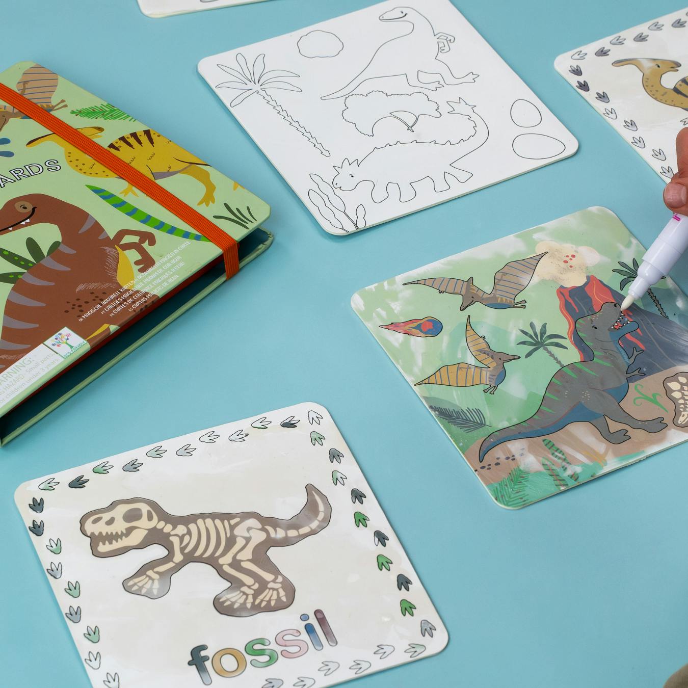 Dino Magic Water Cards