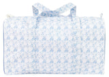 The Duffle Bag in Navy Floral
