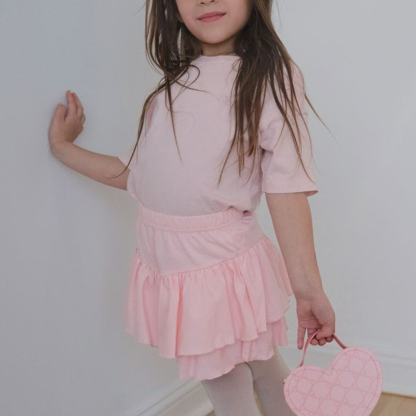Cotton Jersey Skort