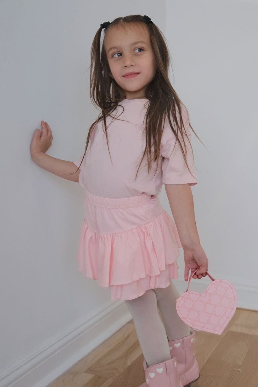 Cotton Jersey Skort