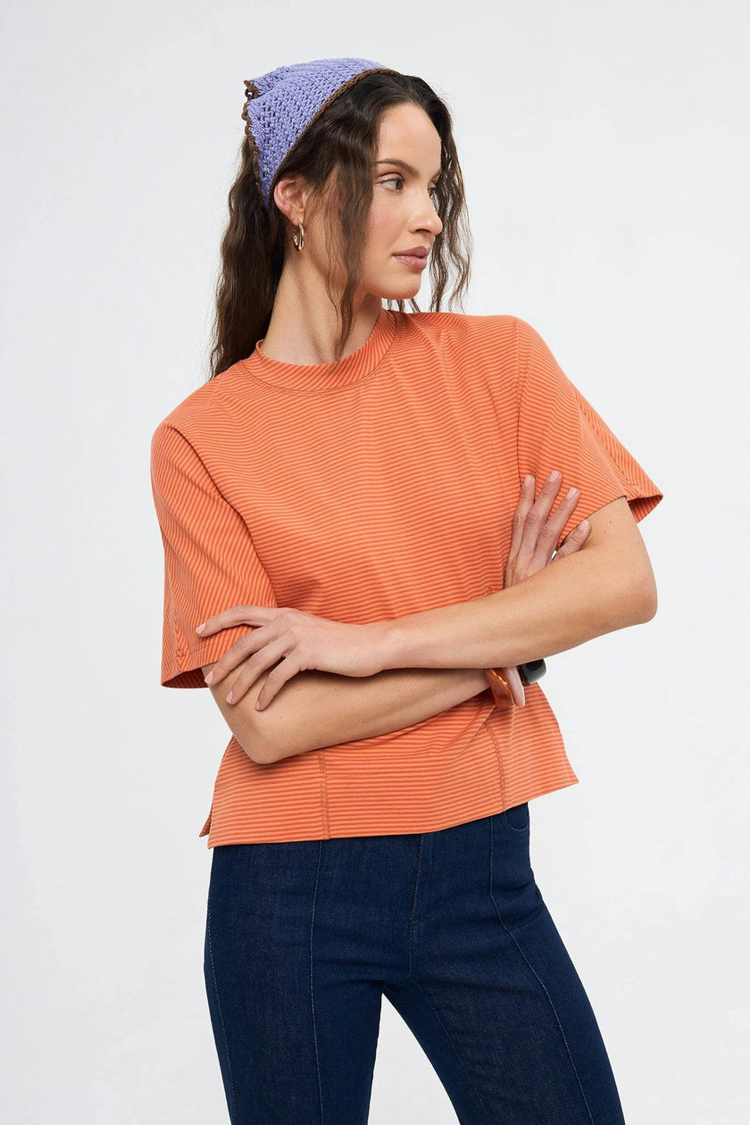 women's t-shirt – orange sun