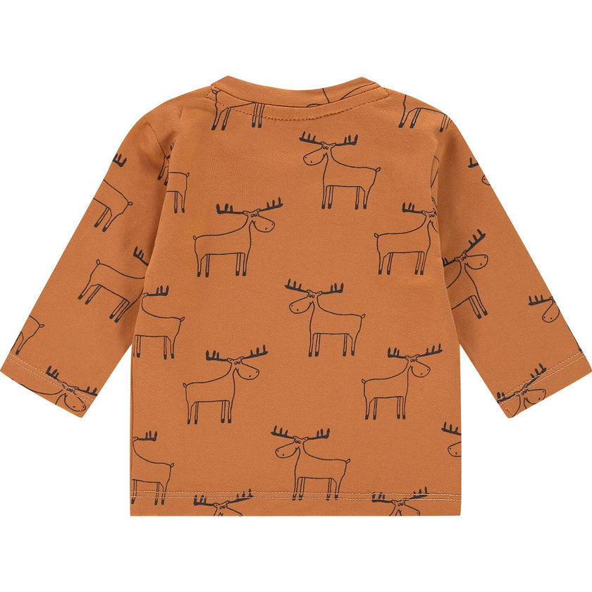 All-Over Outline Long Sleeve T-Shirt