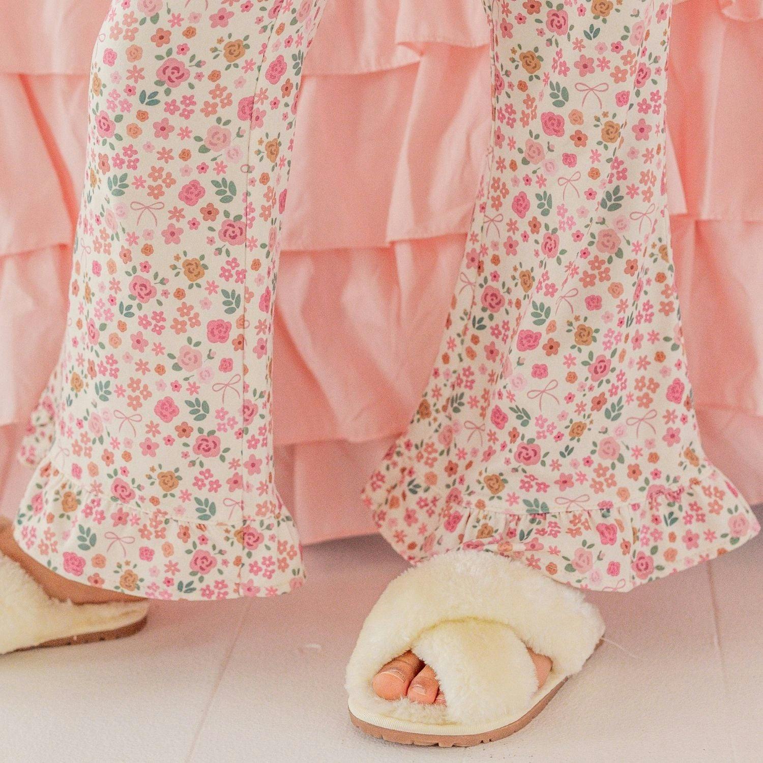 Berry Floral Women's Two-Piece Set