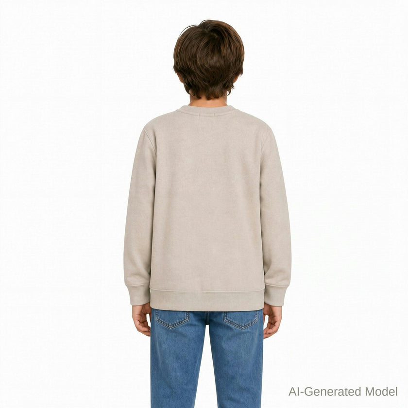 Big Kid (8-18) Boys Printed Hacci Sweater | Retro Road Trip