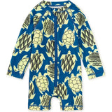 Rash Guard Baby Swimsuit, Blue