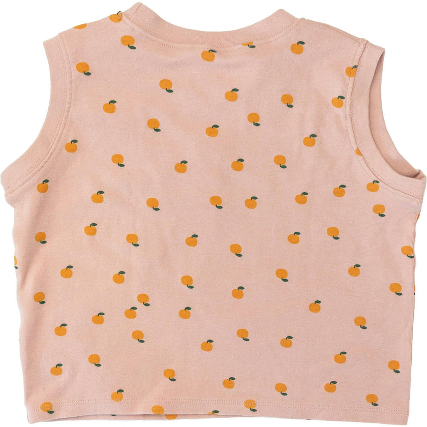 mandarin tee sleeveless