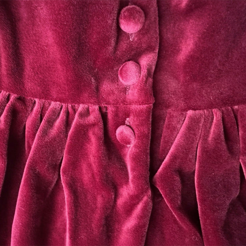 Cotton Velvet Rosemoor Dress