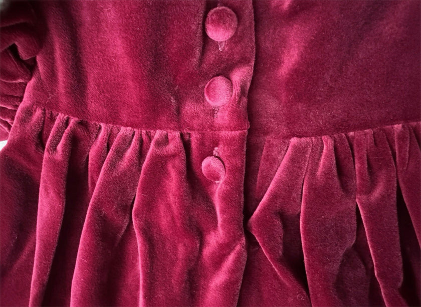 Cotton Velvet Rosemoor Dress