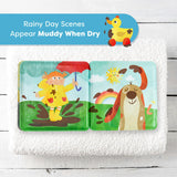 Toddler Bath Book Bundle - Set of 3 Magic Color Changing Bath Books
