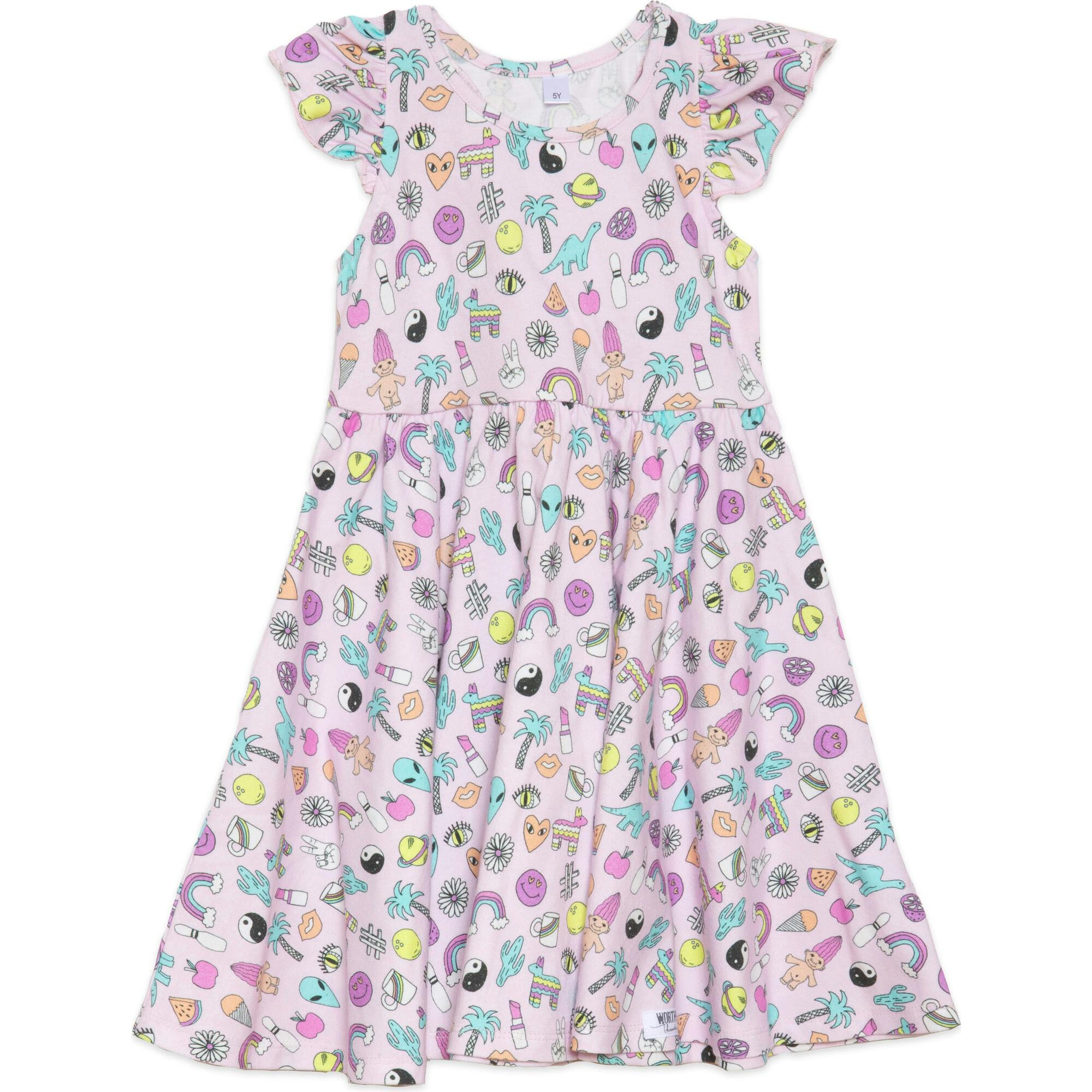 Racer Back Twirly Dress in 90s Toys