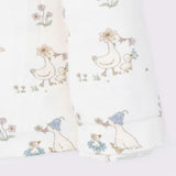 Flower Ducklings - Swaddle Blanket
