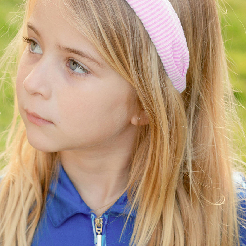 Seersucker Knot Headband
