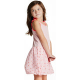 Girls Bubble Dress | Watermelon Rainbow Print