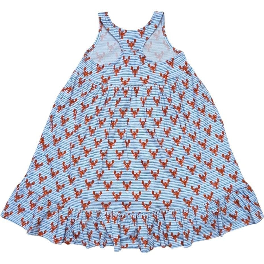 Lobster Wave Racerback Dress