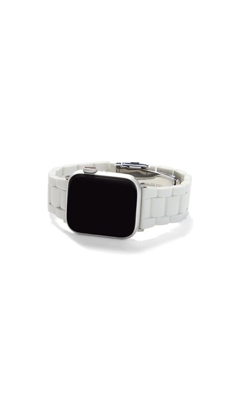 Apple Watch Band in White Matte