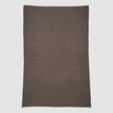 Merino Wool Sustainable Knit Solid Textured Throw Blanket - Wool Cardigan
