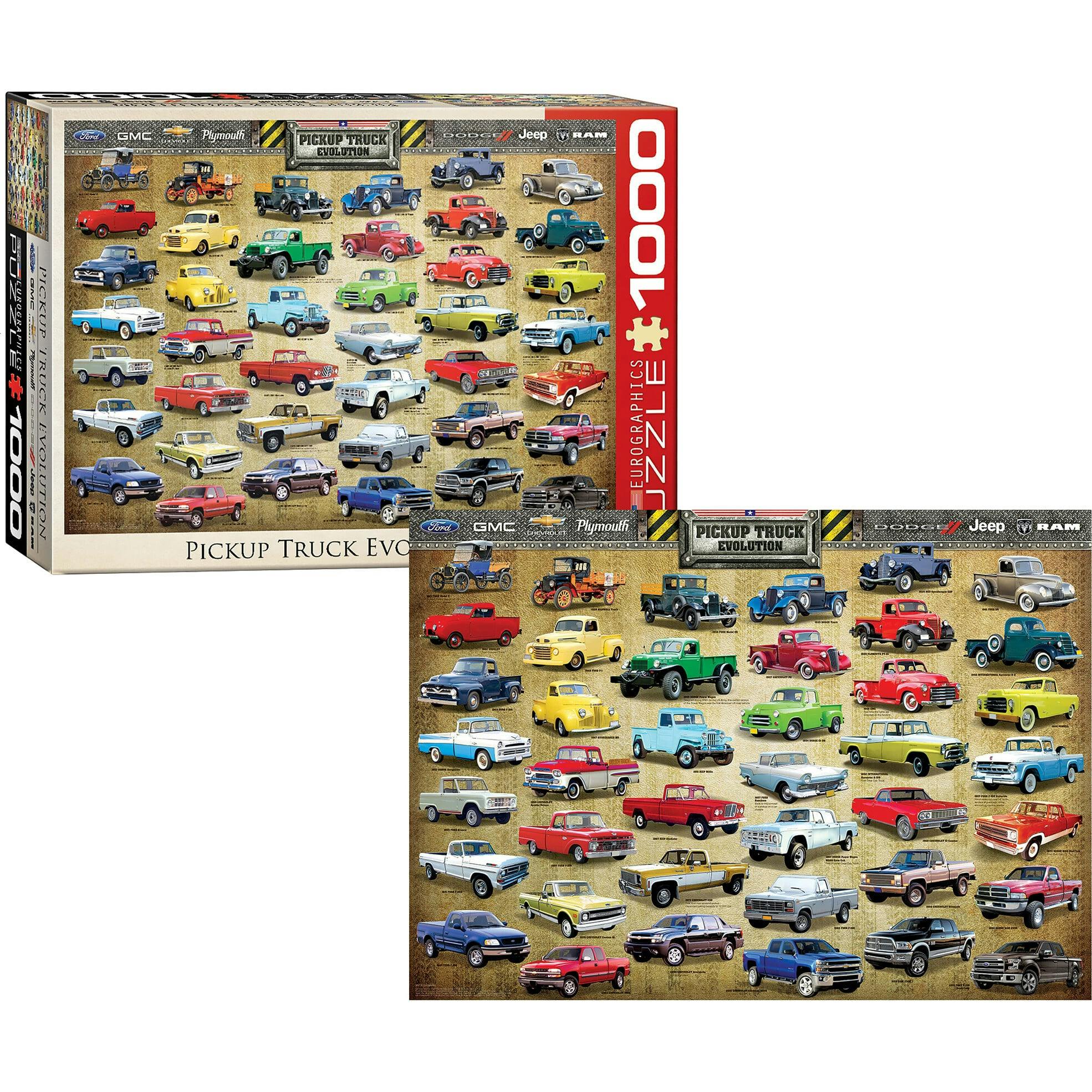 Evolution: Pickup Truck - 1000 pc Puzzle