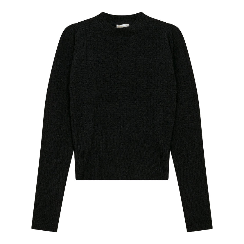 Textured Knit Crop Top