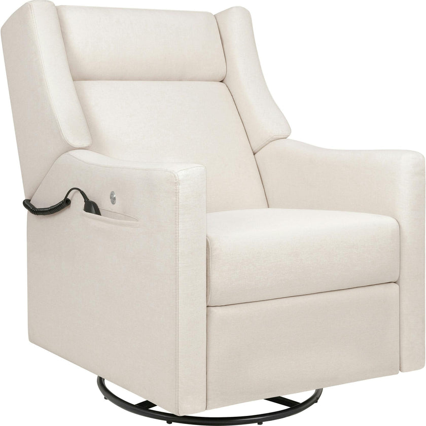 Kiwi Deluxe Power Recliner and Swivel Glider with Heat and Massage