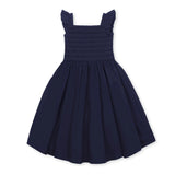 Organic Pleated Sateen Party Dress