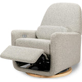 Arc Electronic Recliner and Swivel Glider in Boucle with USB port