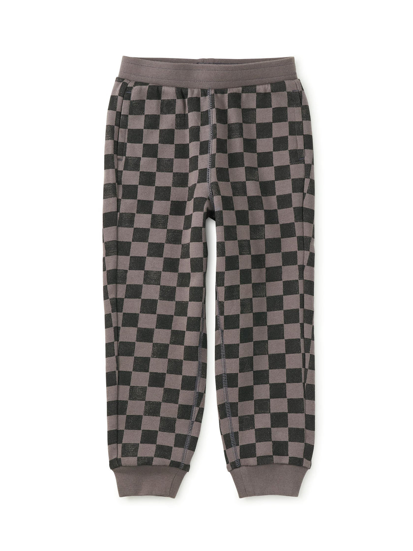 Going Places Joggers, Checkerboard