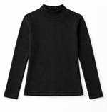 Rib Knit Turtleneck_Black