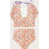 Santine Cherry Two Piece Long Sleeve