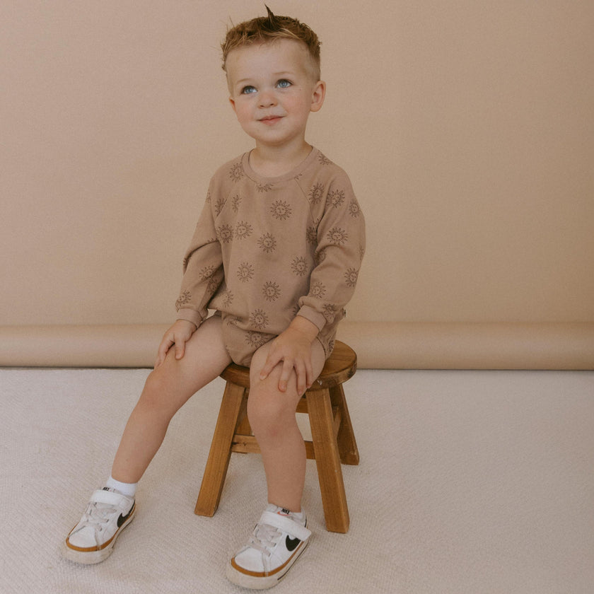 Organic Long Sleeve Bubble Romper