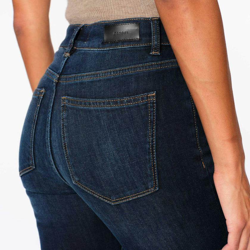 Bridget Boot High Rise Instasculpt™ Crop Jeans Thunderbird