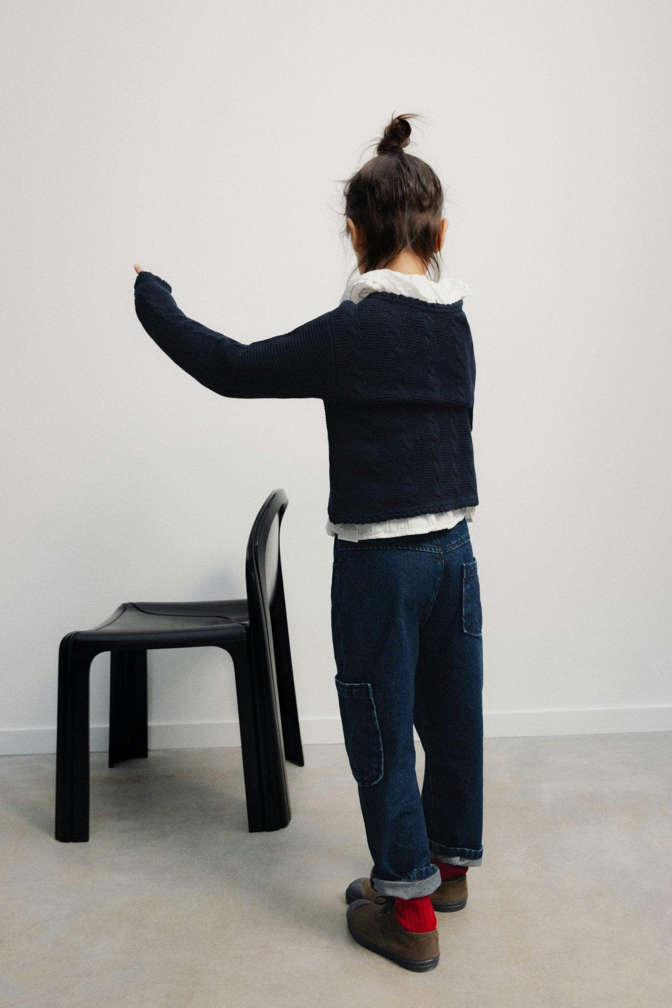 TNS Denim Pockets Trouser