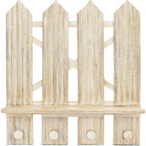 Charlie Farmhouse Wooden Fence Nursery Wall Decor Shelf
