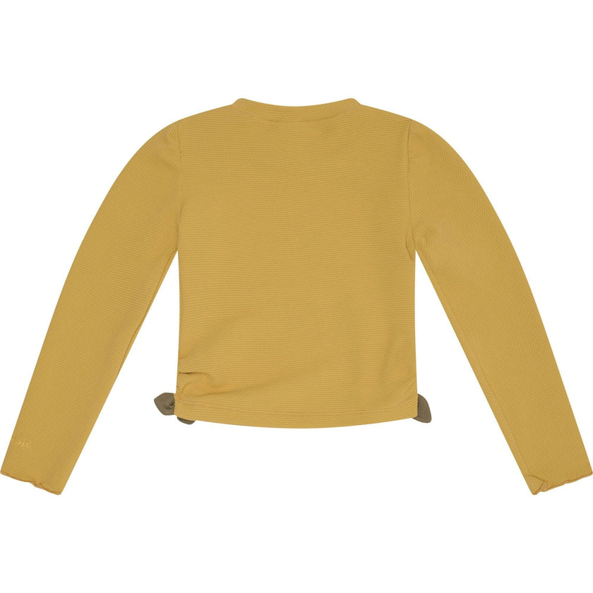 Nia Lemon Patch Upf 50+ Long Sleeve Swim Shirt