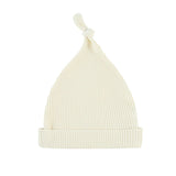 Vanilla Waffle Knotted Beanie Hat