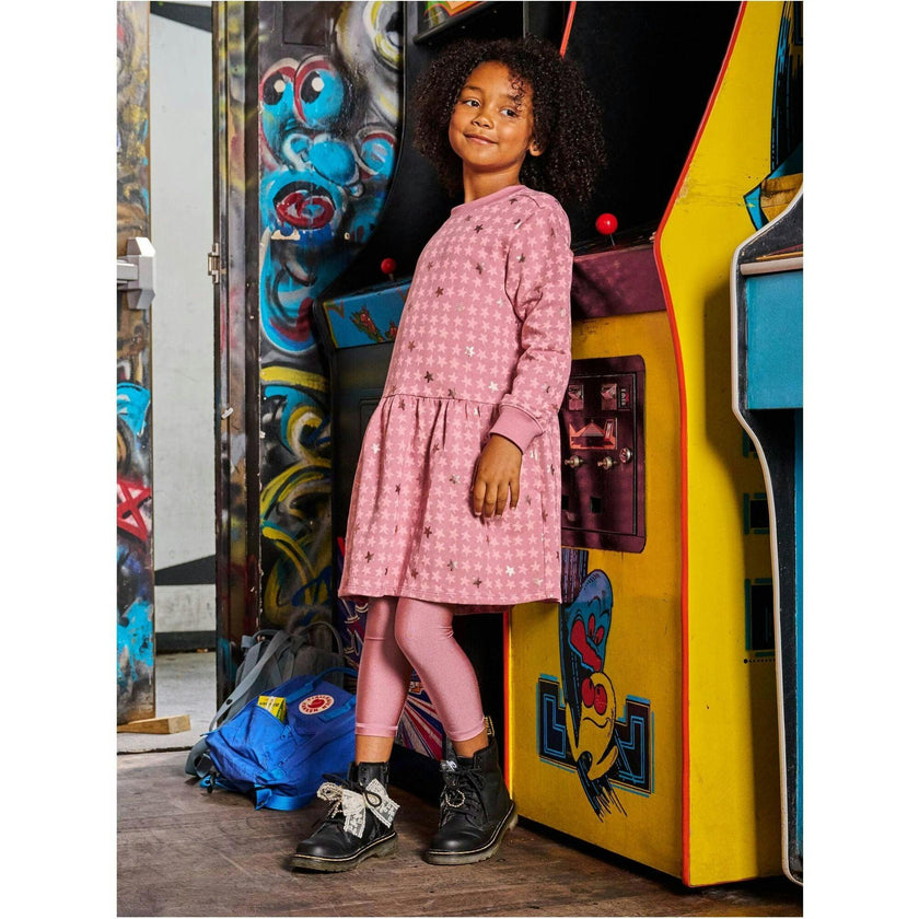 NEW French Terry Dress, Pink
