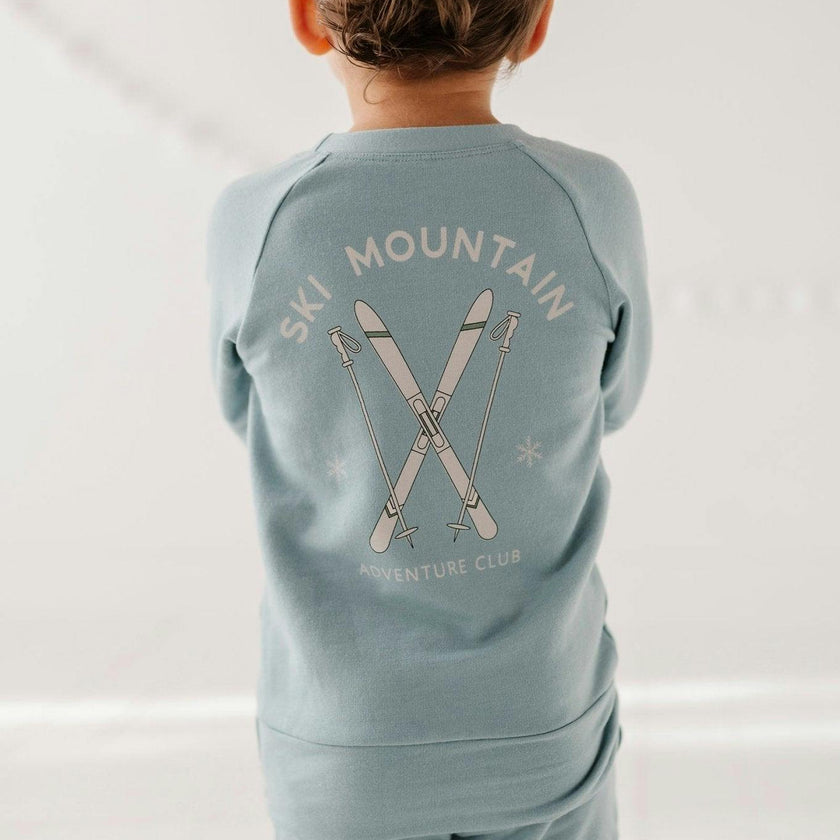 Boy's Raglan Sweatshirt Patches
