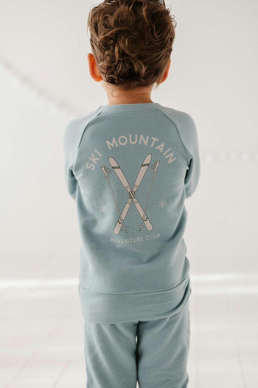 Boys Raglan Sweatshirt in Have Fun Forever