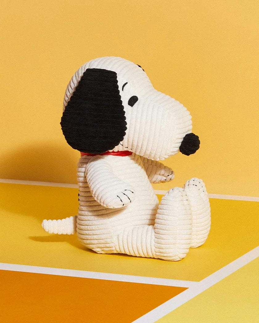 Plush Peanuts Snoopy Corduroy Cream 11"