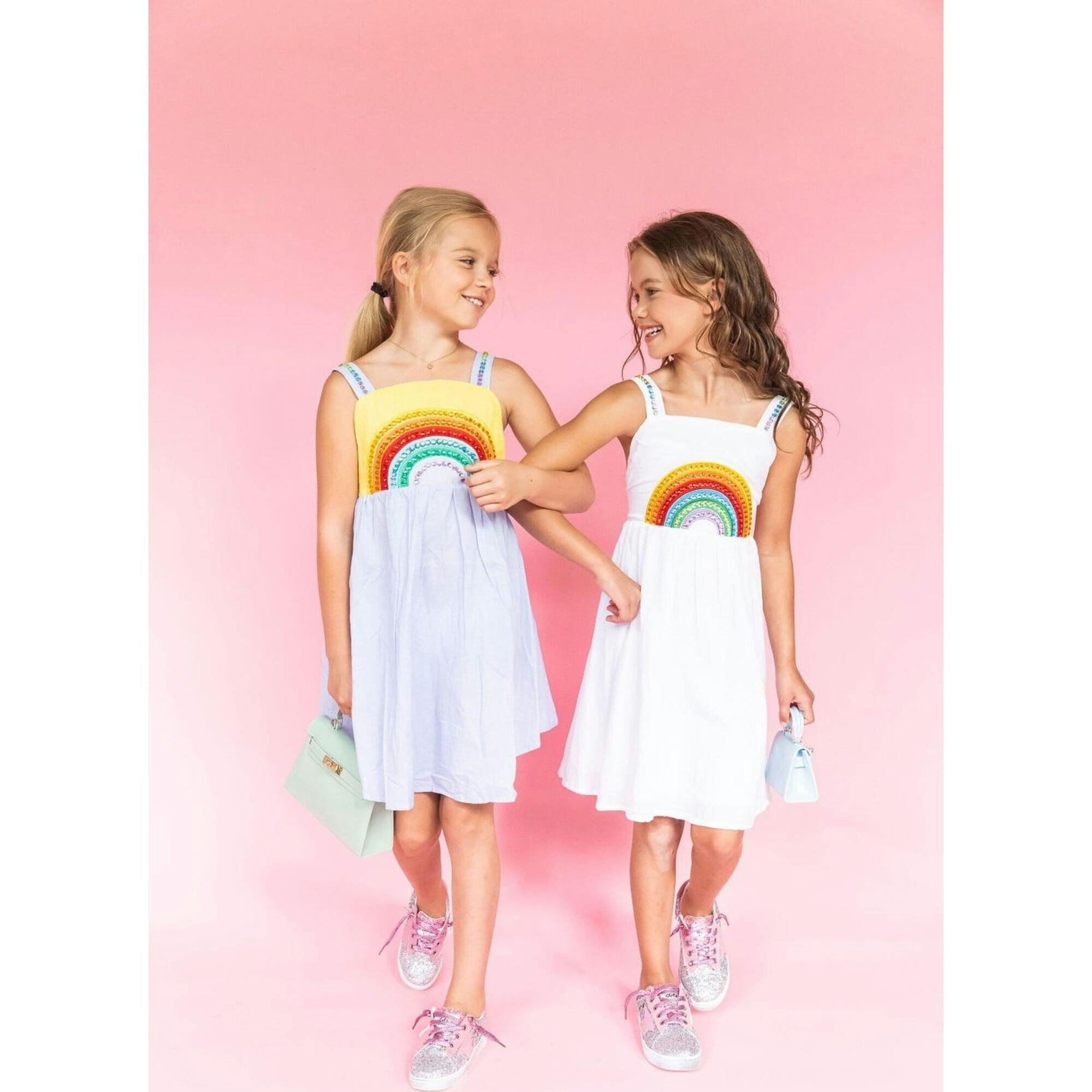 Crystal Rainbow Sun Dress