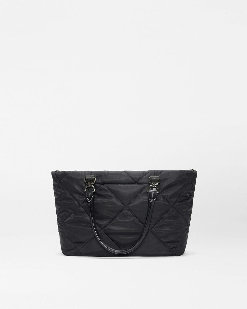 Black Small Madison E/W Tote