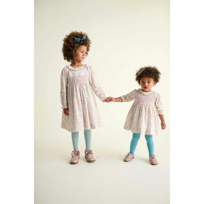Smocked Girls Dress