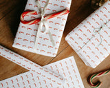 Candy Cane Gift Wrap