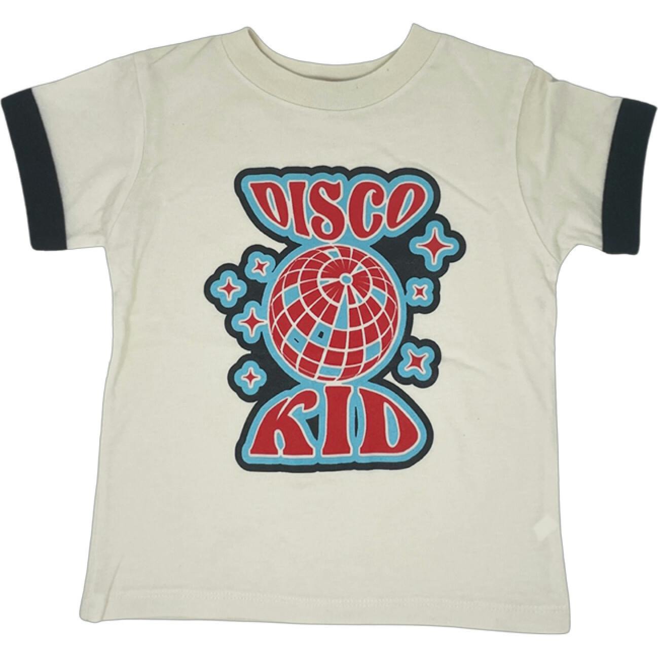 Disco Kid Cream Tee - Unisex for Boys and Girls