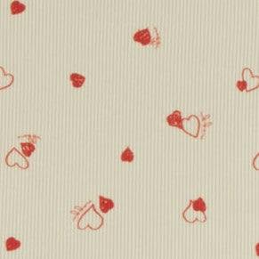 Bamboo Heart Printed Footie