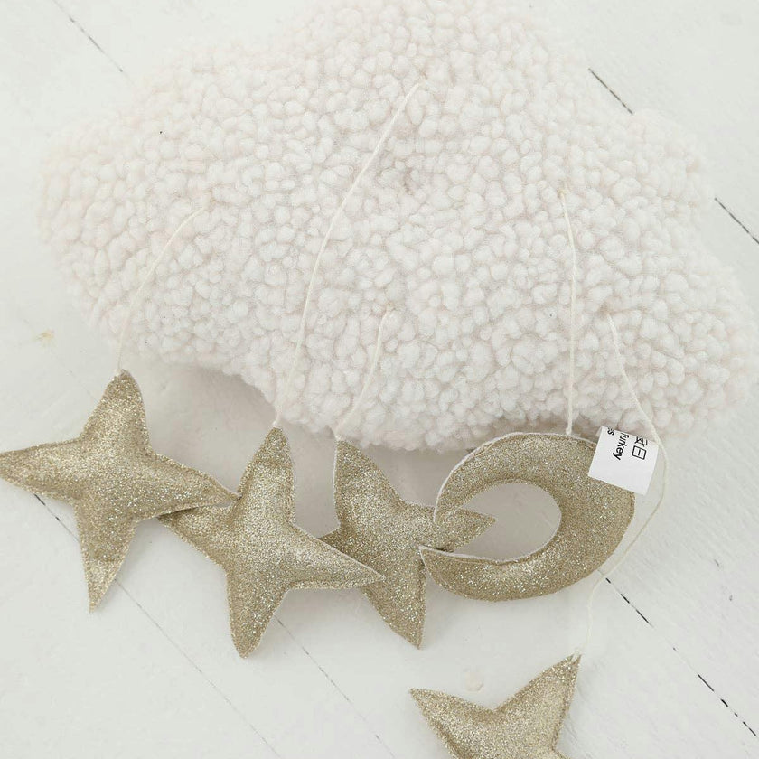 Cloud & Stars Baby Mobile