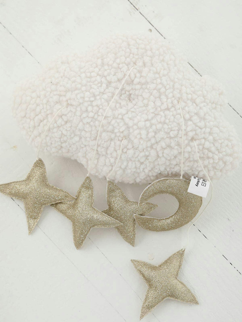 Cloud & Stars Baby Mobile