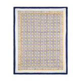 Block-Printed Cotton Crib Quilt