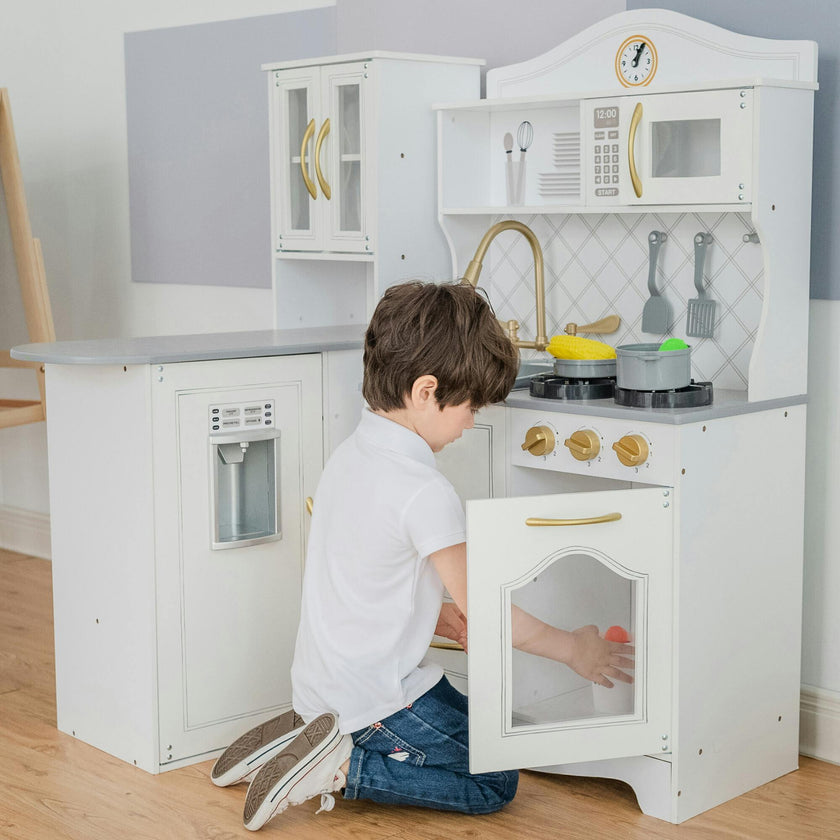 Little Chef Upper East Retro Play Kitchen