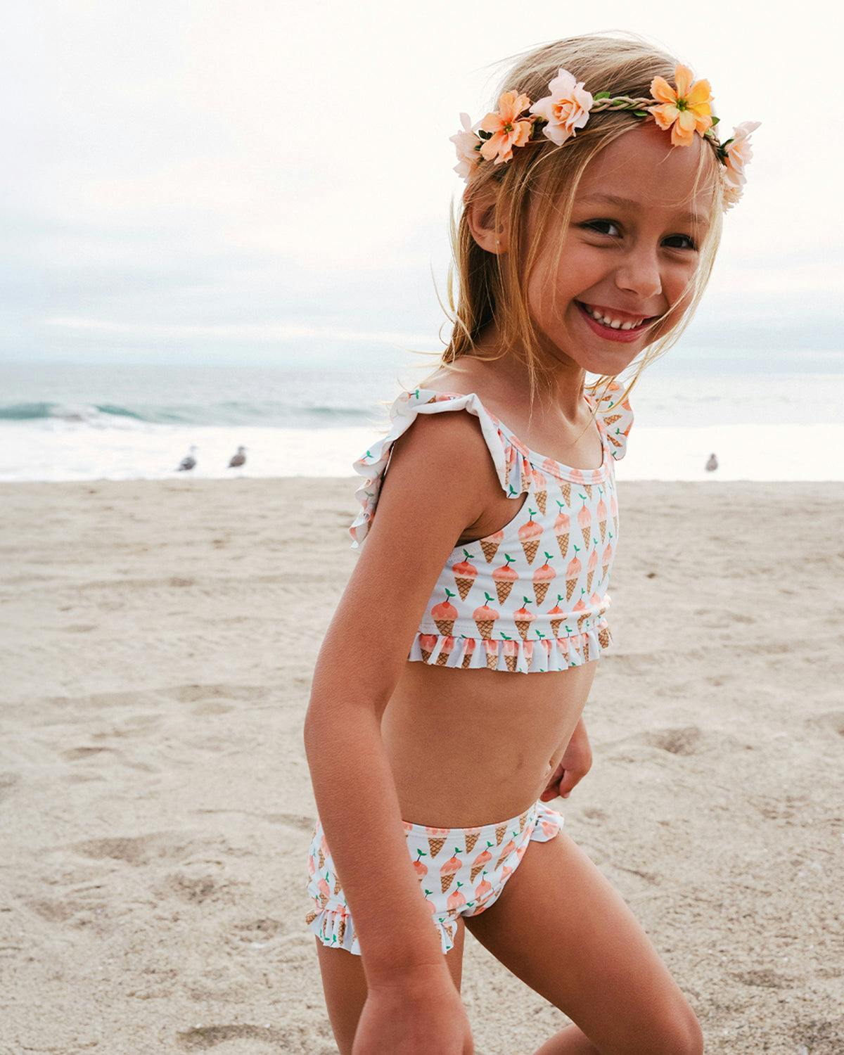 Ruffle Bikini Swimwear
